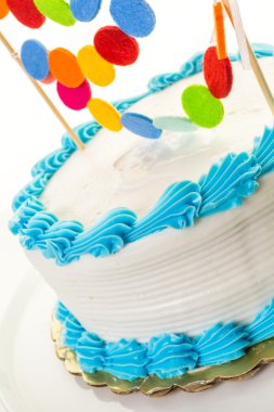 basit doğum günü pastası