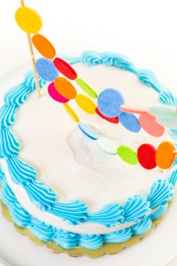 basit doğum günü pastası