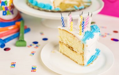 basit doğum günü pastası