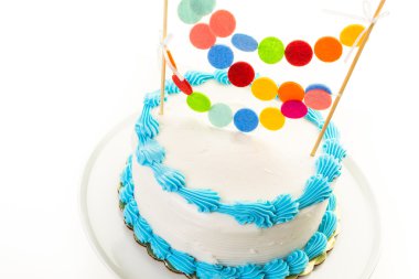 basit doğum günü pastası