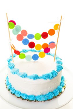 basit doğum günü pastası