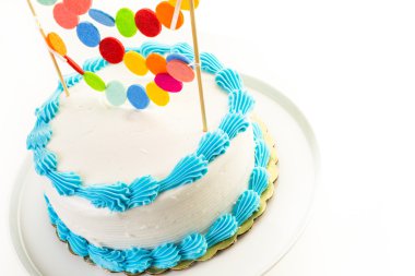 basit doğum günü pastası