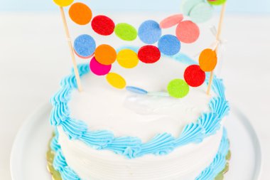 basit doğum günü pastası