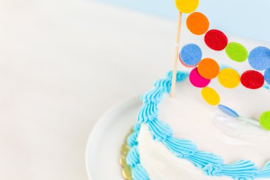 basit doğum günü pastası