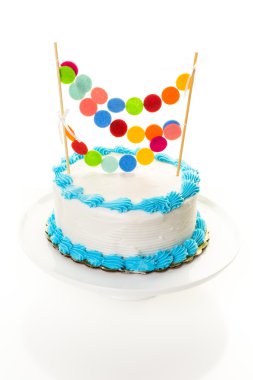 basit doğum günü pastası