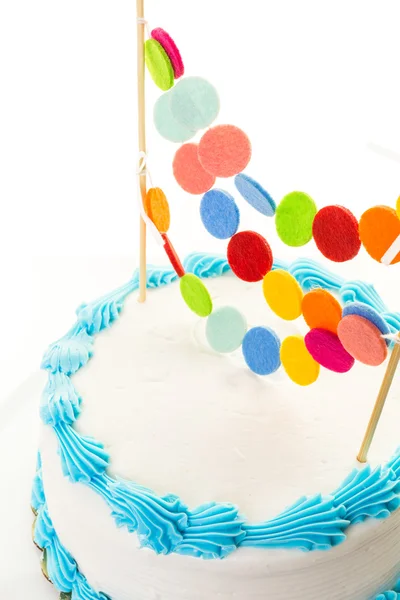 簡単誕生日ケーキ — ストック写真