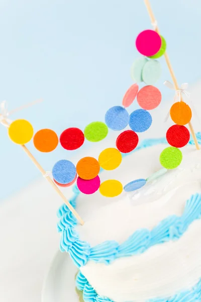 Simple Birthday cake — Stock Photo, Image