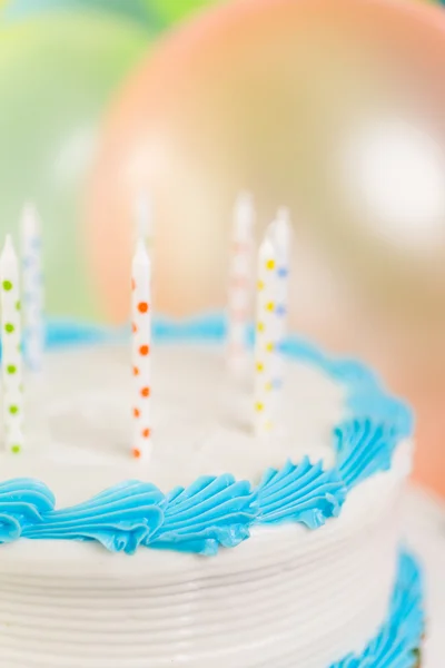 Pastel de cumpleaños simple —  Fotos de Stock