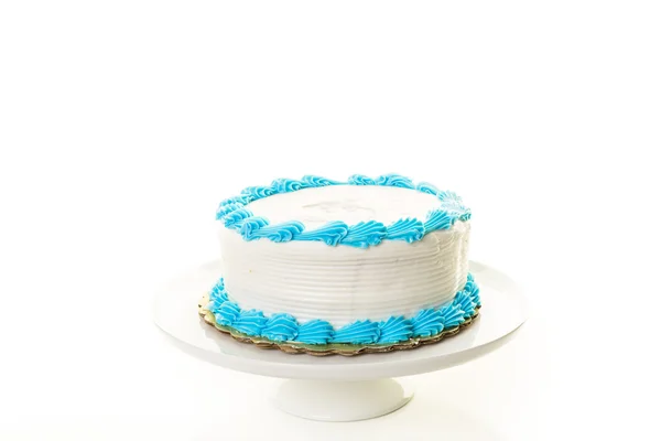 Απλή τούρτα γενεθλίων — Φωτογραφία Αρχείου