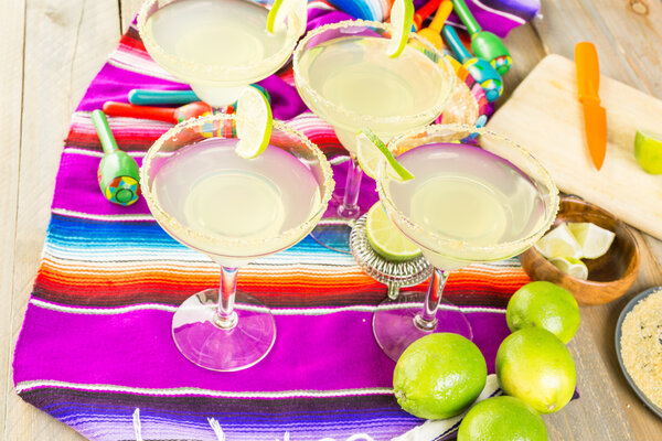 Classic lime margarita