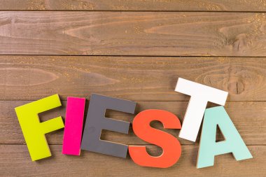 Fiesta kutlamak için dekorasyon