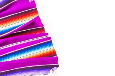 Fiesta geleneksel renkli masa süslemeleri