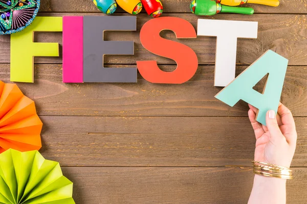 Decorazioni per celebrare la festa — Foto Stock