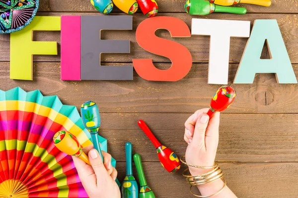 Decorazioni per celebrare la festa — Foto Stock