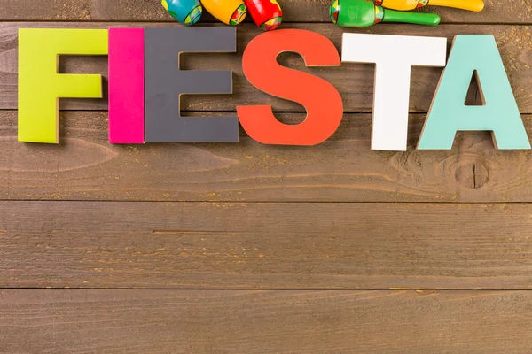 Fiesta kutlamak için dekorasyon — Stok fotoğraf