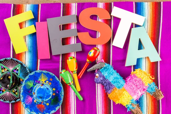 Dekorationer för att fira Fiesta — Stockfoto