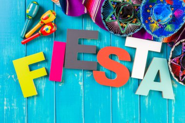 Fiesta masa süslemeleri