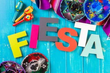 Fiesta masa süslemeleri