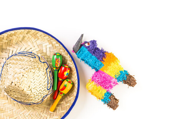  декорации для празднования Фиесты
