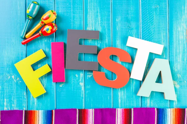 Fiesta bordsdekorationer — Stockfoto