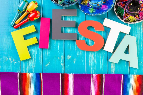 Fiesta decorazioni tavola — Foto Stock