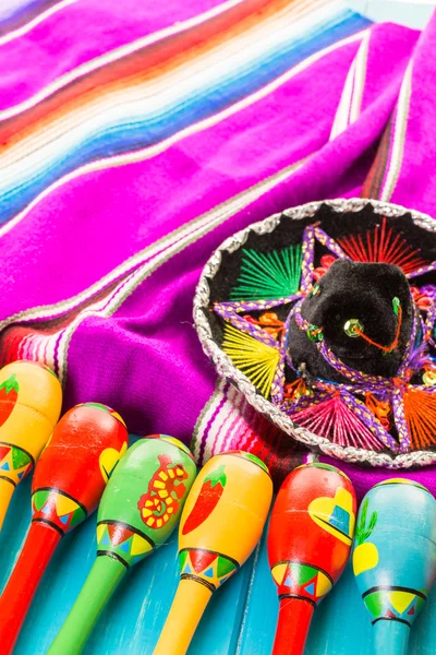 Fiesta table decorations — Stock Photo, Image