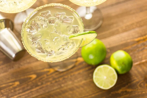 Margaritas de limão clássico — Fotografia de Stock