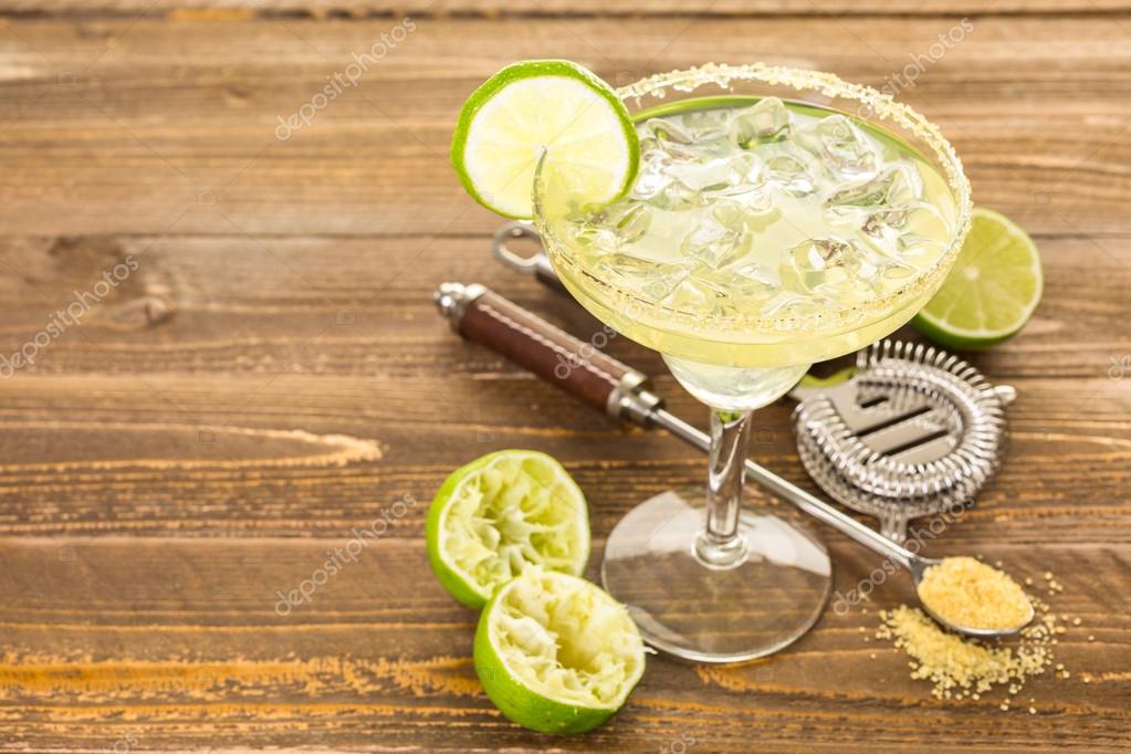 Classic lime margaritas — Stock Photo © urban_light 106206754
