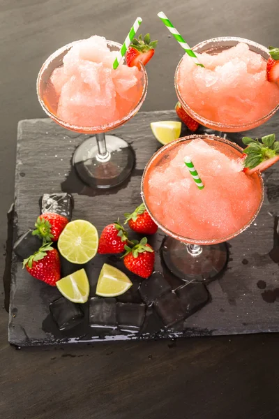 Margaritas de fresa congeladas —  Fotos de Stock