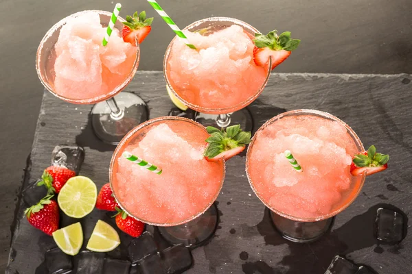 Margaritas aux fraises congelées — Photo