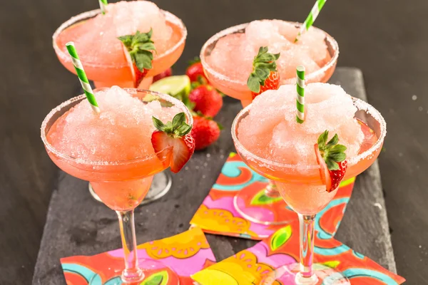 Margaritas aux fraises congelées — Photo