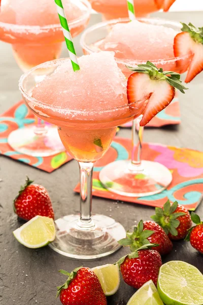 Frozen Strawberry Margarita — Stockfoto