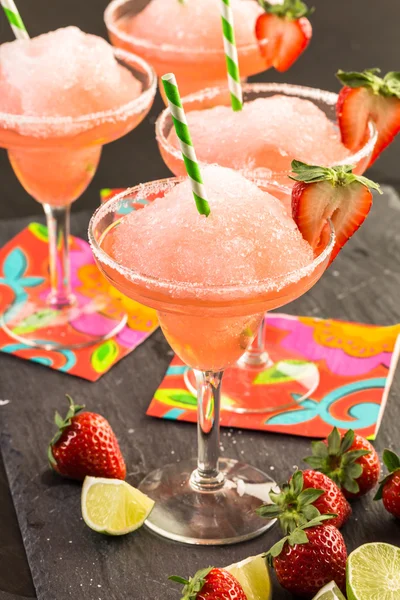 Margarita congelata alla fragola — Foto Stock