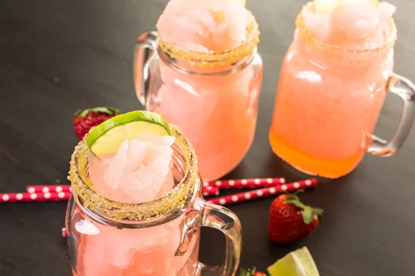 Frozen Strawberry Margarita — Stockfoto