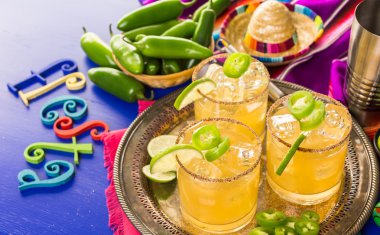 Baharatlı greyfurt margarita