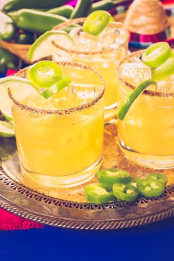 Baharatlı greyfurt margarita