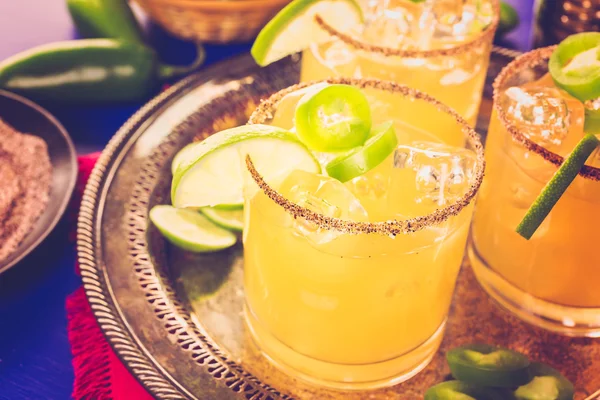 Baharatlı greyfurt margarita