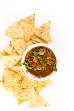 Salsa beyaz kase cips