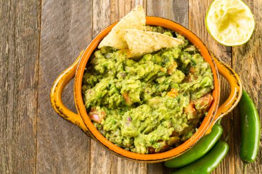 taze ev yapımı guacamole 