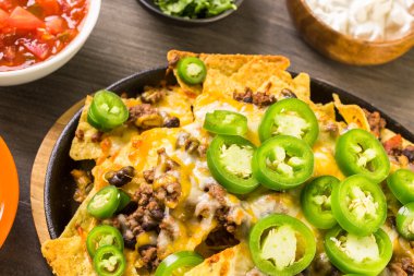 Kıyma ile klasik cips 