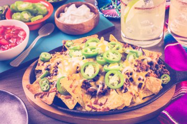 Kıyma ile klasik cips 