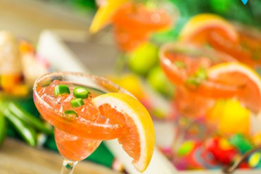 Baharatlı greyfurt margarita 