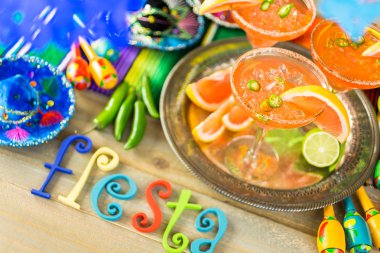 Baharatlı greyfurt margarita 