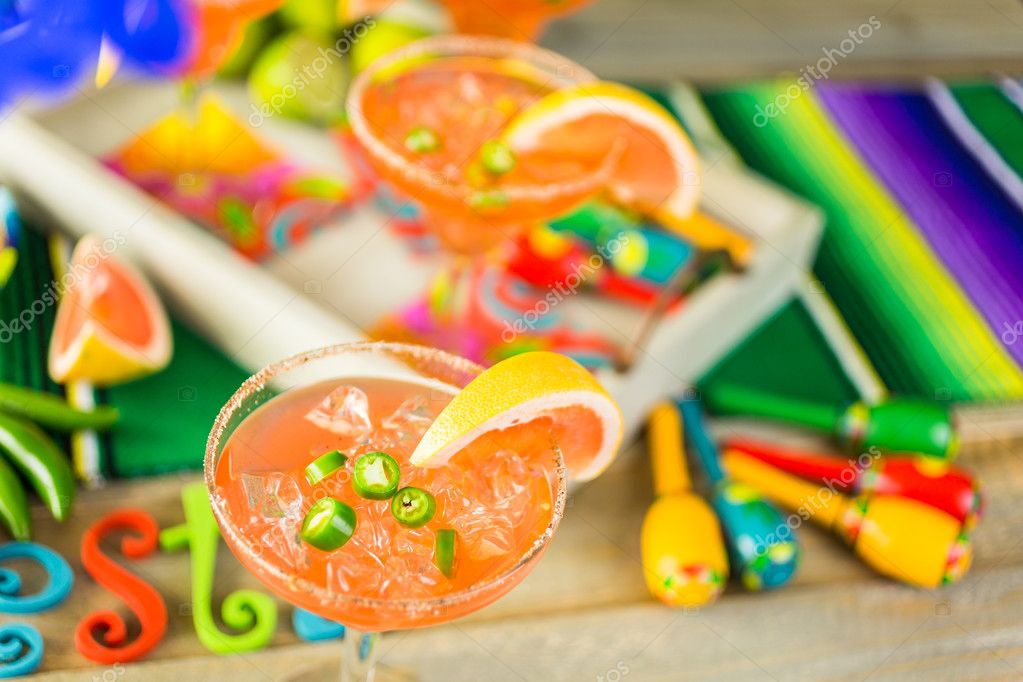 Margarita de pomelo picante fotografía de stock © urban_light 108634812 Depositphotos