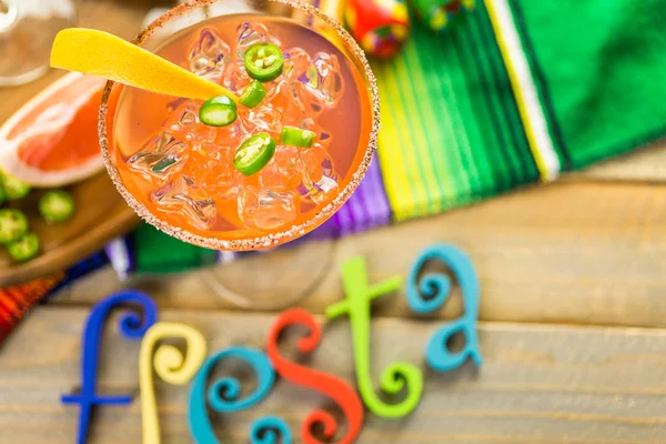 Baharatlı greyfurt margarita 