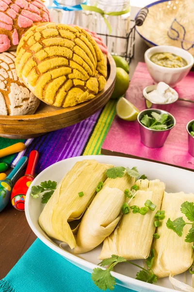 Házi tamales — Stock Fotó