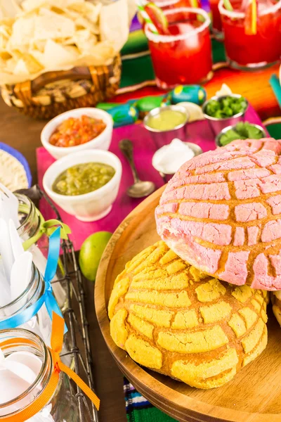 Traditional pan dulche bread — Stock Photo, Image