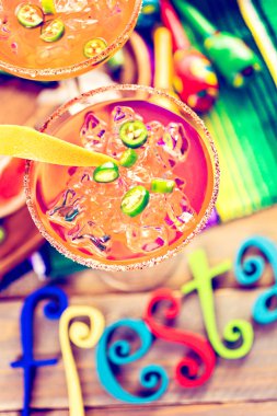 Baharatlı greyfurt margarita 