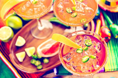 Baharatlı greyfurt margarita 