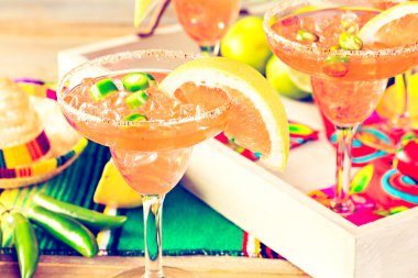 Baharatlı greyfurt margarita 